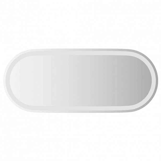 vidaXL Koupelnové LED zrcadlo 90 x 40 cm oválné