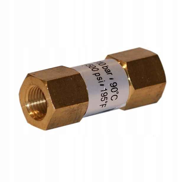 Zpětný ventil 1/4" Ig 310 bar 20 l/min mosaz
