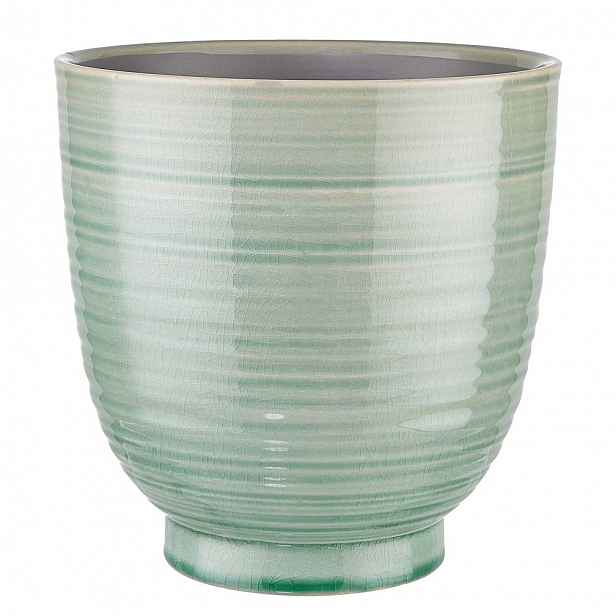 Butlers BLOOM Květináč 20 cm - mátová