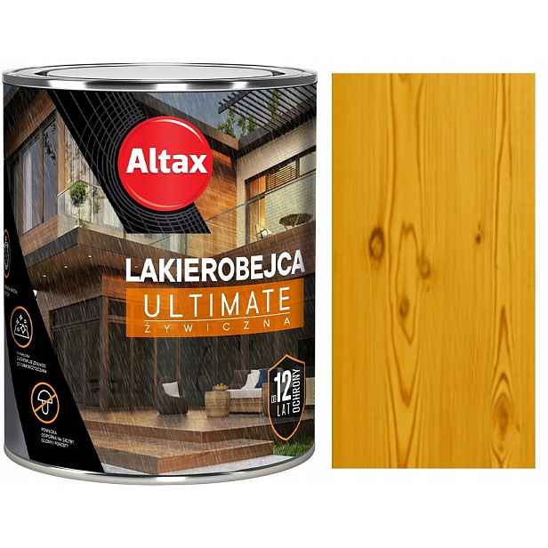 Altax Lakovací Ultimate Pryskyřičná Ochranná A Dekorativní Barva 2,5 L Dub