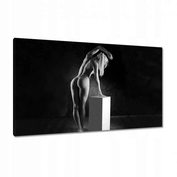 Obrazy 120x70 Žena Akt Černobílý