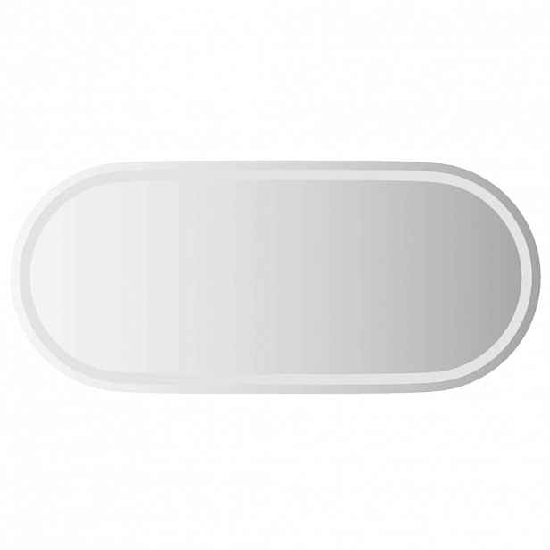 vidaXL Koupelnové LED zrcadlo 100 x 45 cm oválné