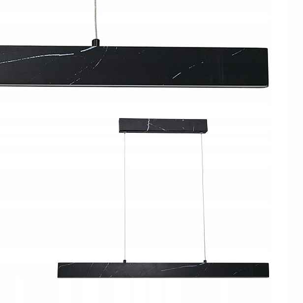 Závěsná lampa Pierce Black 18W Led