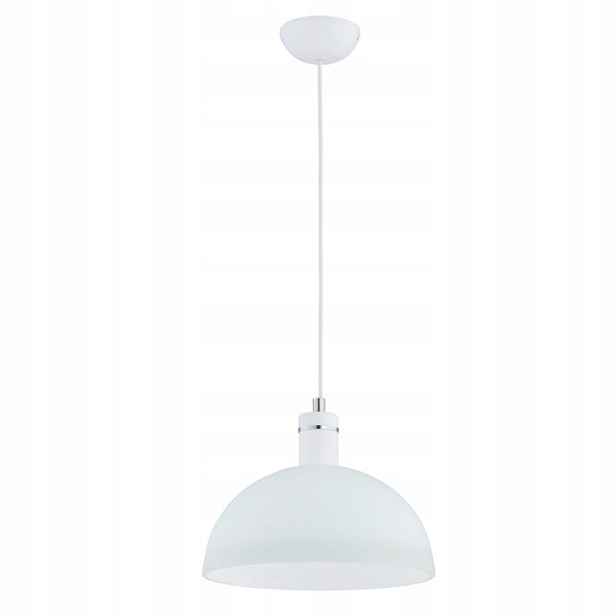 Moderní závěsná lampa Dama One 1xE27 15W Bílá Alfa