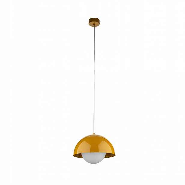 Závěsná lampa Cono XL béžová 1xE27 Minimalistické Interiéry Pokoj Obývací Pokoj IP20