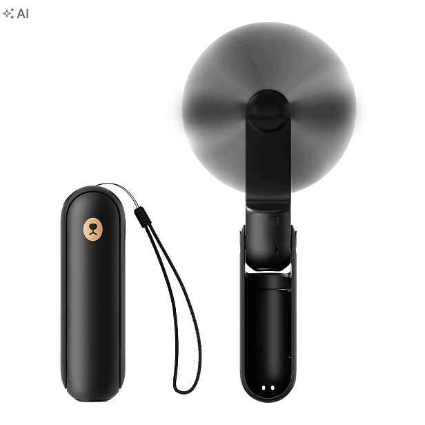 Přenosný mini ruční Usb ventilátor, skládací, tichý, dva rychlostní stupně