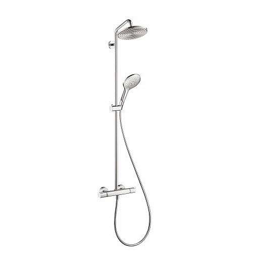 Sprchový systém Hansgrohe Raindance S na stěnu s termostatickou baterií chrom 27116000