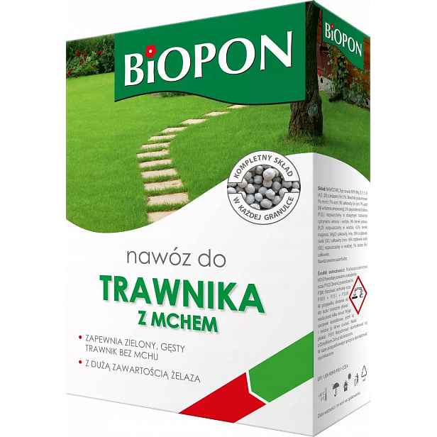 Hnojivo 5 kg pro trávník s mechem Železo bojuje proti mechu