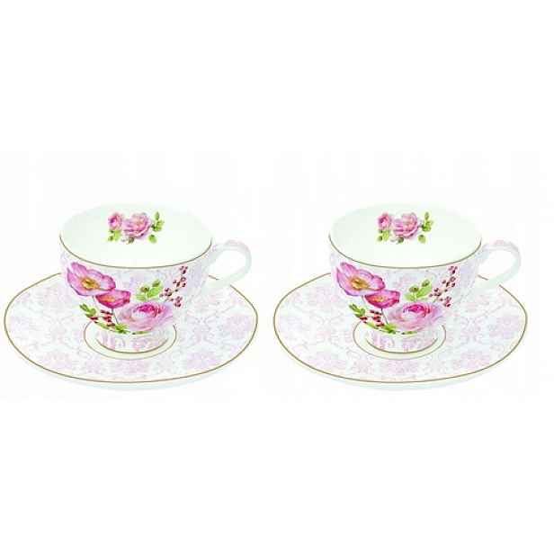 Porcelánové šálky na espresso pro 2 osoby
