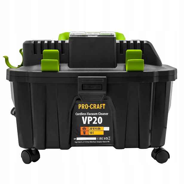 Akumulátorový průmyslový vysavač Procraft VP20
