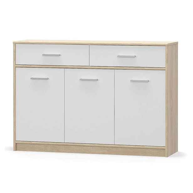 Casarredo Komoda 3D2S TIPS dub sonoma/bílá mat