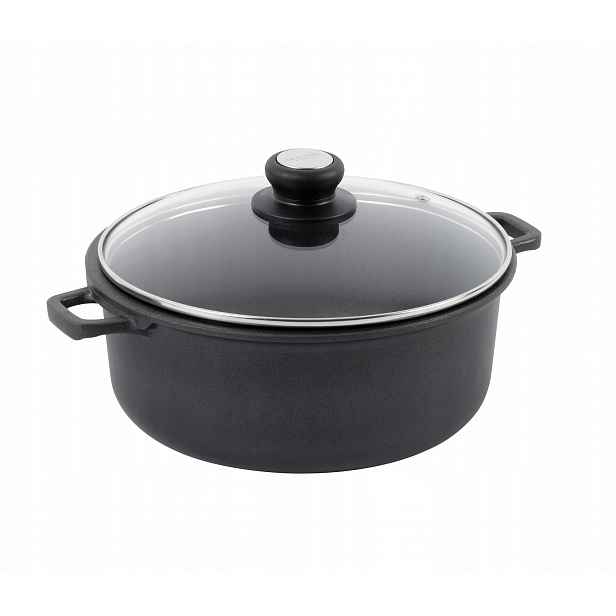 De Buyer Hrnec se skleněnou poklicí, průměr 20 cm