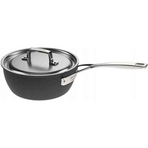 Demeyere Black 5 Kónický rendlík s víkem 20 cm, černý, 5