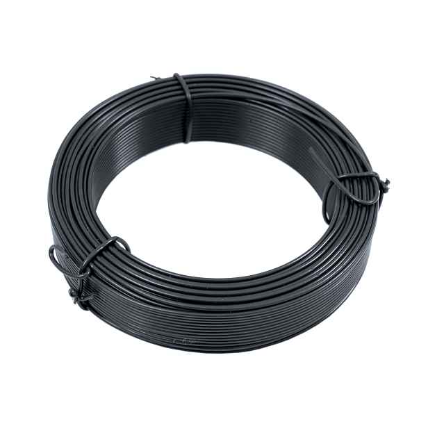 Drát vázací Zn + PVC antracit průměr drátu 1,4 mm délka 50 m