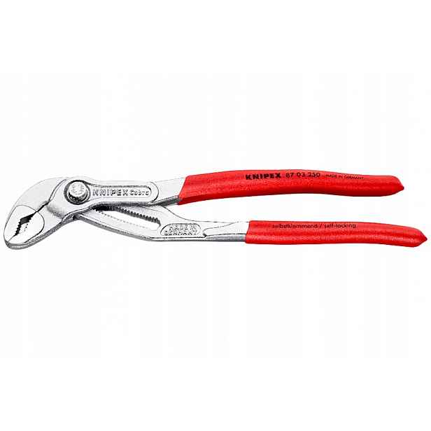 Nastavitelné kleště Knipex Cobra chromované potažené 250 mm