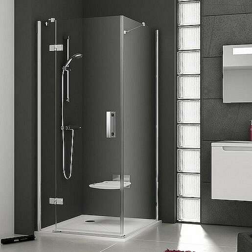Boční zástěna ke sprchovým dveřím 80x190 cm pravá Ravak Smartline chrom lesklý 9SP40A00Z1