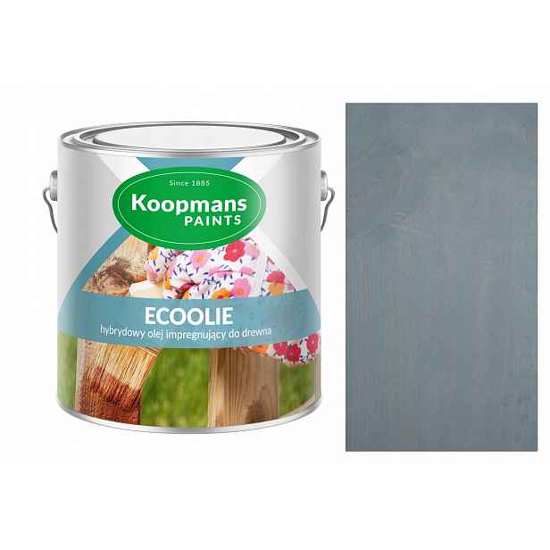Koopmans Ecoolie Impregnační Olej Na Dřevo 2,5 L Zimní Šedý 202