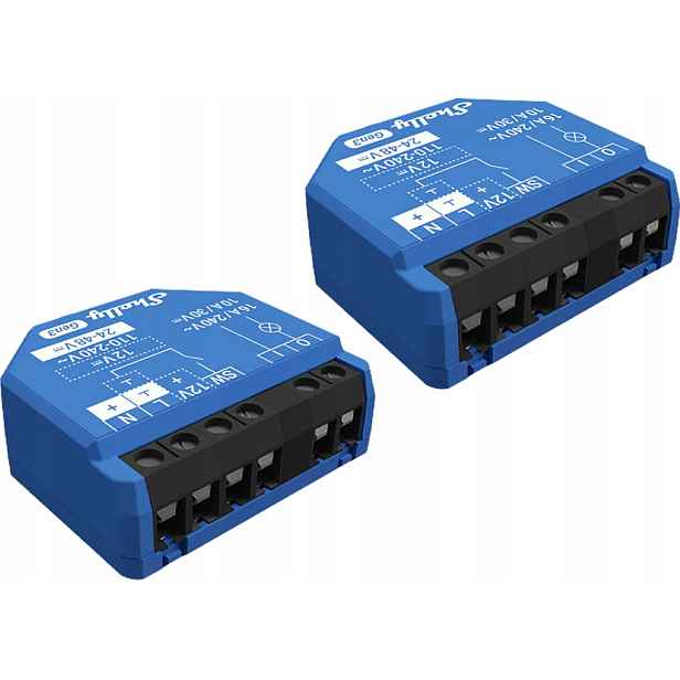 Shelly Reléový Ovladač 1 GEN3 Pro Automatizaci Domácnosti Wi-fi Bt Sada