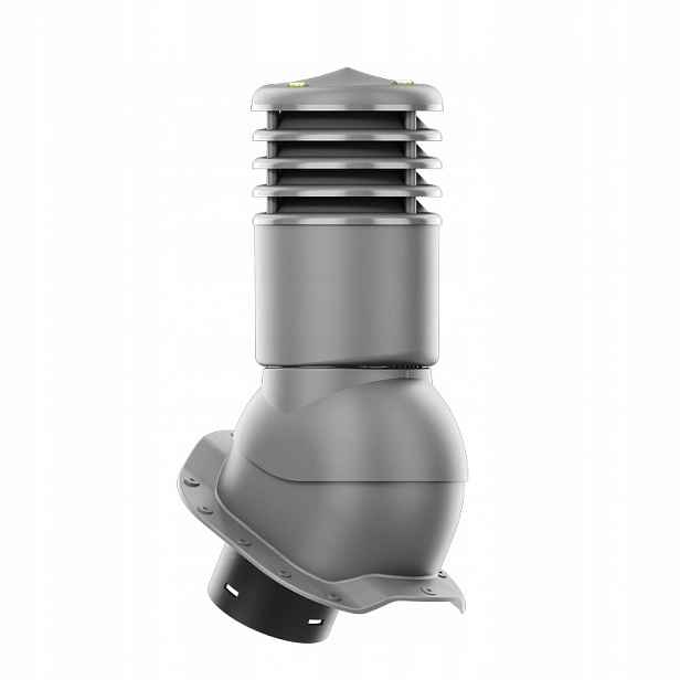 Větrací komín Smartline profil R fi 150 mm, zateplený grafit