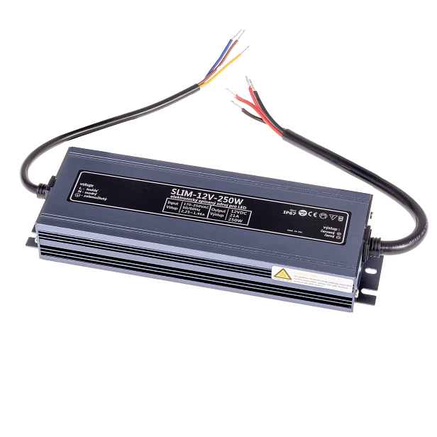 LED zdroj 12V 250W SLIM-12V-250W