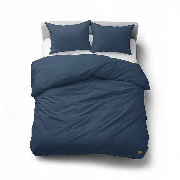 Povlečení s ozdobnými knoflíky 160x200 Pure denim