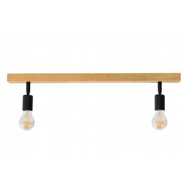 Stropní Svítidlo Stropní Svítidlo Dubová Retro 63 cm 2 x E27 Závěsná Pohyblivá Nástěnná