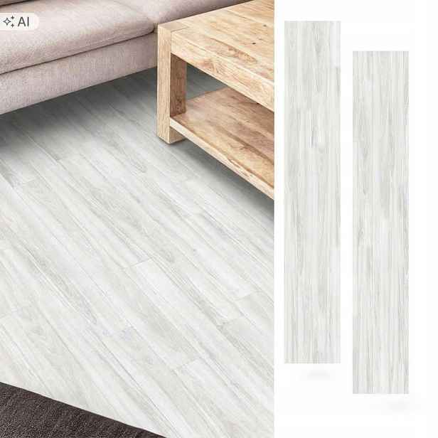 Vinylové samolepicí panely 5 m² Bílé Parketové desky Voděodolné