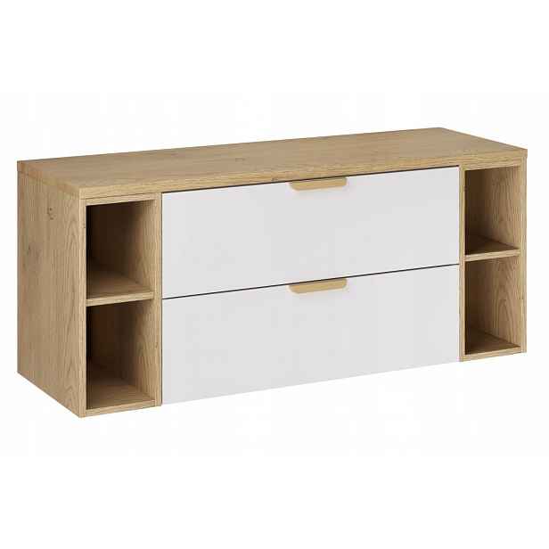 Zestaw meblowy 120cm z blatem Aster White