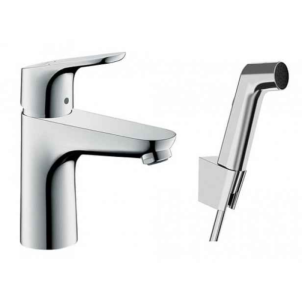Umyvadlová baterie Hansgrohe Focus s bidetovou sprškou chrom 31927000