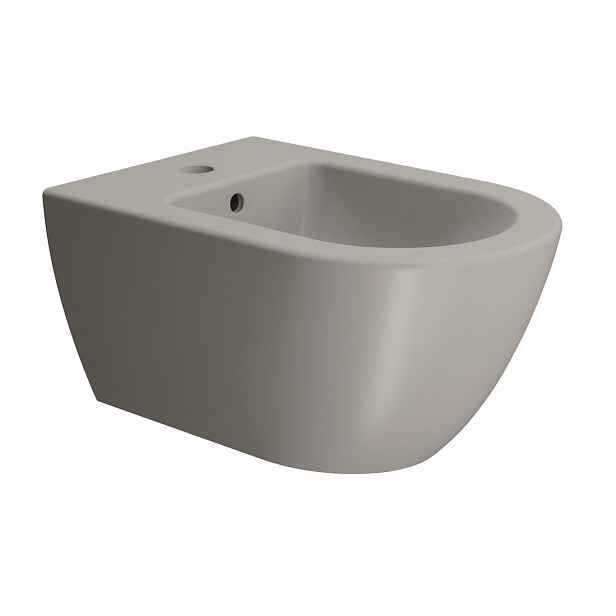 GSI PURA bidet závěsný, 36x55cm, tortora mat