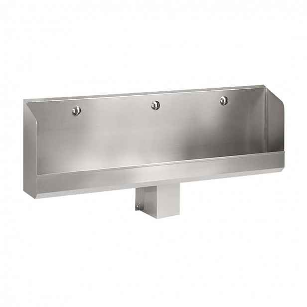Sanela - Nerezový pisoárový žlab bez elektroniky, délka 1800 mm SLPN 04