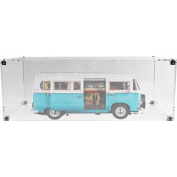 Vitrína Drewlandia pro sadu Lego 10279 Kempingový mikrobus Volkswagen T2
