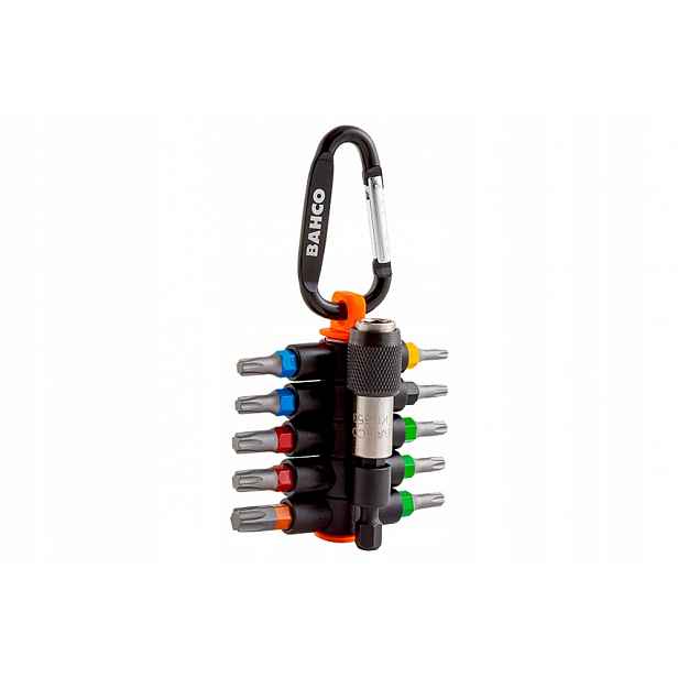 Bity Koncovky pro šroubovák Torx 25 mm Automatický držák 1/4" 11 prvků