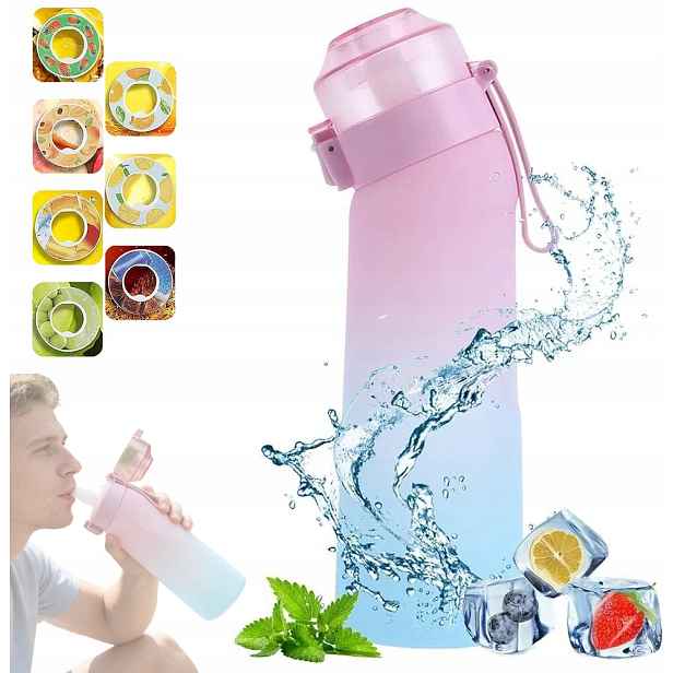 Láhev na vodu Vonný hrnek 650 ml Koření láhev na vodu 7ks nová