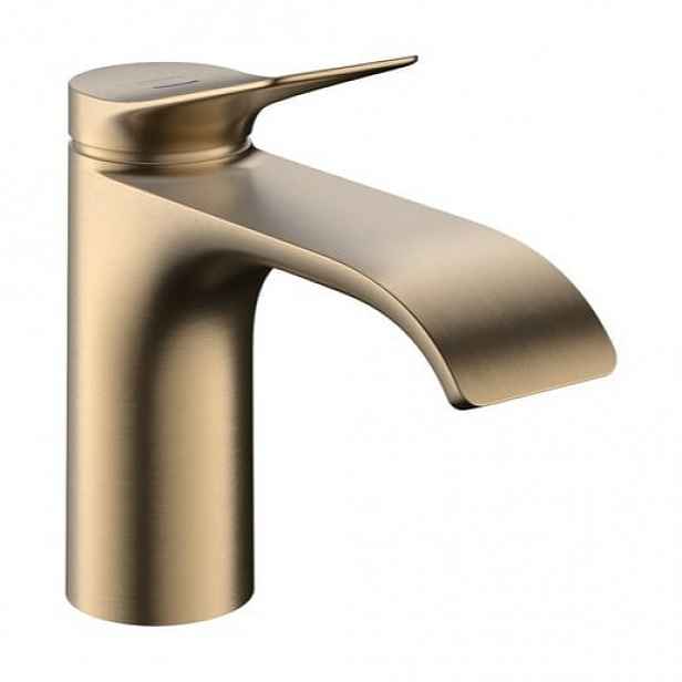 Ventil umyvadlový Hansgrohe Vivenis bez výpusti kartáčovaný bronz 75013140