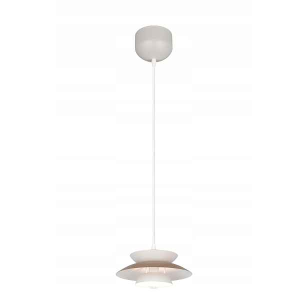 Závěsná lampa Amarila Rl kávově šedá s dvojitým stínidlem 1xE14 40W IP20