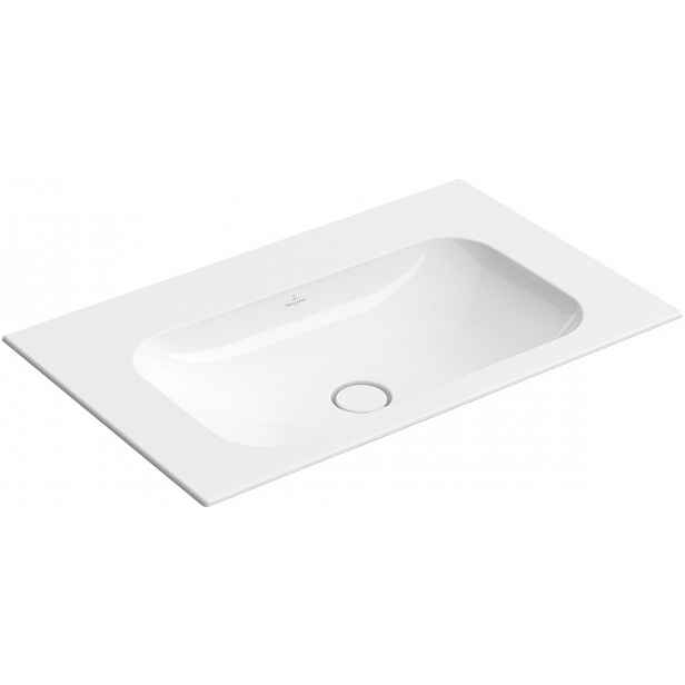 Nábytkové umyvadlo Villeroy & Boch Finion 80x50 cm bez otvoru pro baterii 416483R1