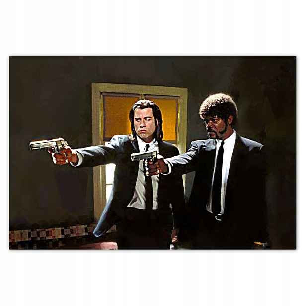 Fototapety 200x135 Samuel Jackson a Travolta
