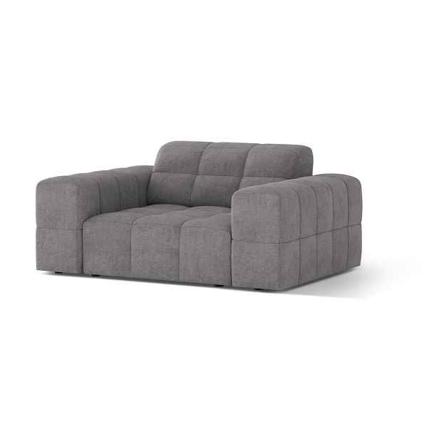 Šedé žinylkové křeslo Chicago – Cosmopolitan Design