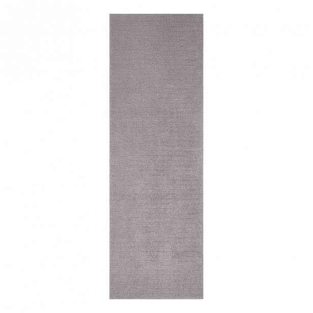 Světle šedý běhoun Mint Rugs Supersoft, 80 x 250 cm