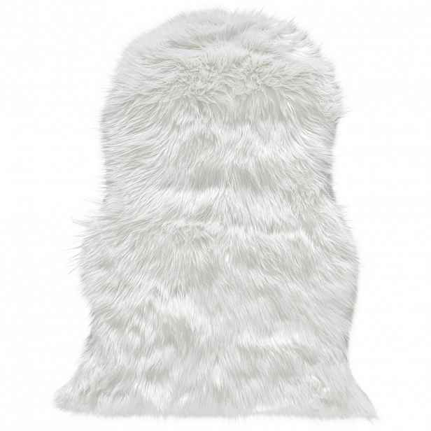 XXXLutz UMĚLÁ KOŽEŠINA, 60/90 cm, bílá Boxxx - Kůže - 007821006792