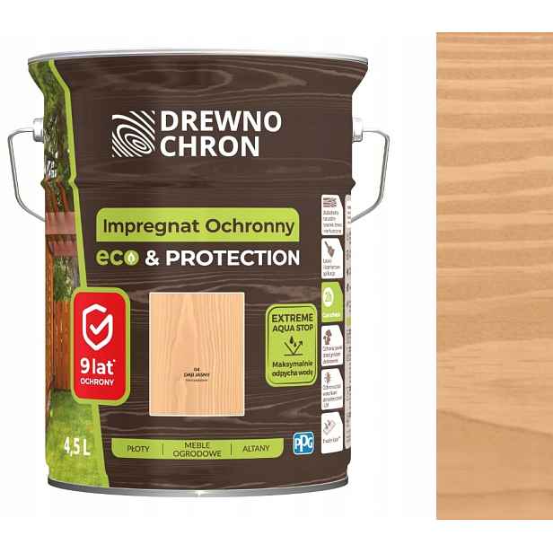 Drewnochron Impregnace Eco&protection Dub Světlý 4,5 L