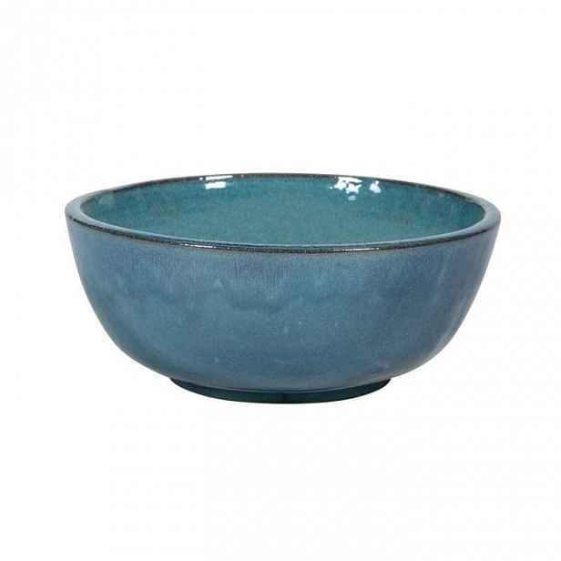 Miska keramická SHANGHAI 6-01DB glazovaná modrá 36cm