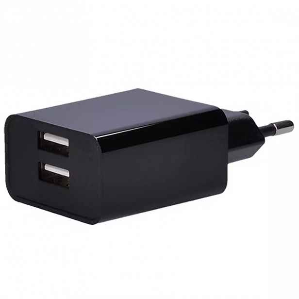USB nabíjecí adaptér 2x USB 3100MA max AC 230V