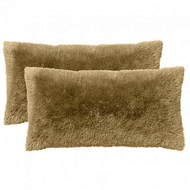 vidaXL Povlak na polštář 2 pcs HEERLEN Světlá zelená 40 x 80 cm