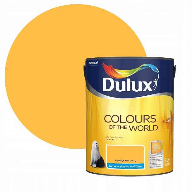Dulux Barvy Světa Barva Na Stěnu Exotické kari 5L