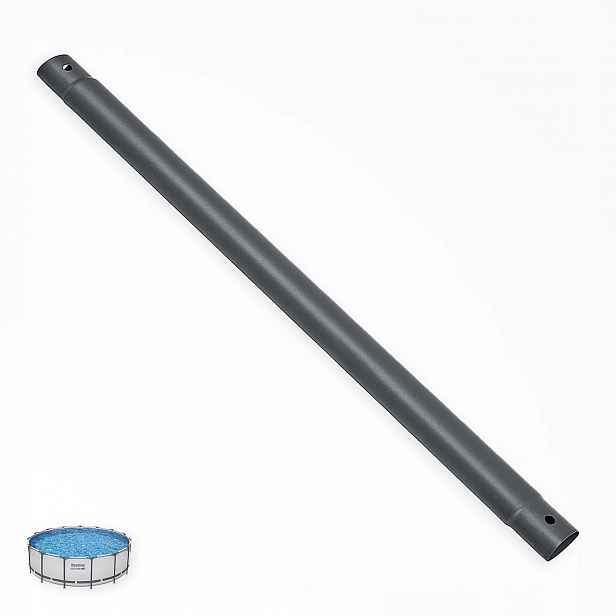 Šedá horizontální trubka do bazénu Bestway Steel Pro Max 561AK 457x122 cm nová