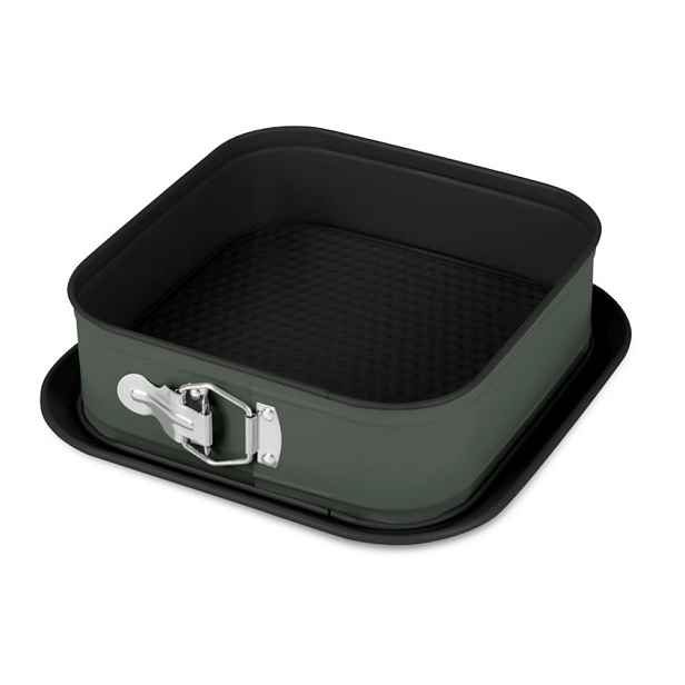 BERLINGERHAUS Forma na dort hranatá s titanovým povrchem 28 x 28 cm Matte Green Collection BH-8668