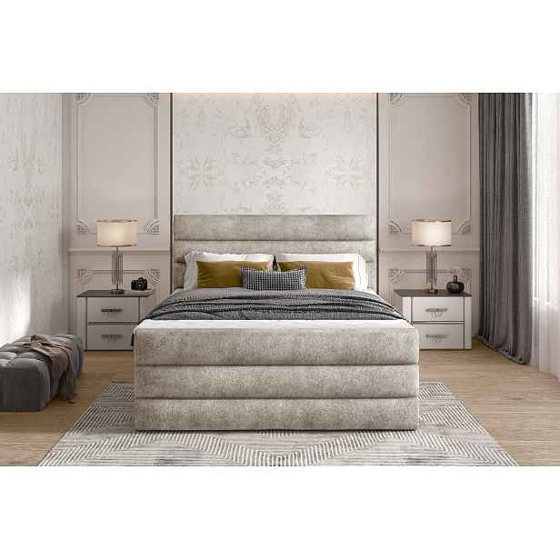 Boxspring Cande Rozměr: 140 x 200 cm, látka: Dora 21