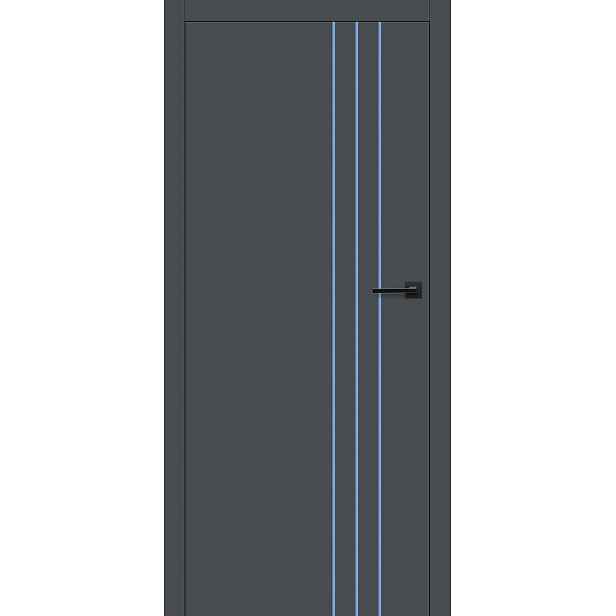 Interiérové dveře Intersie Lux Modrá 703 - Výška 210 cm